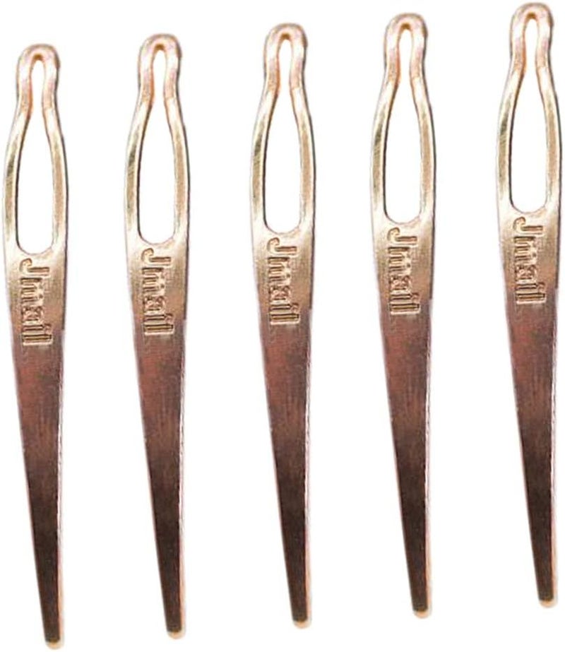 كلاراكو مجموعة أدوات تشبيك الضفائر (5 قطع) لبدء وصيانة الضفائر - ذهبي، 6.5 × 4.2 سم - Image 4