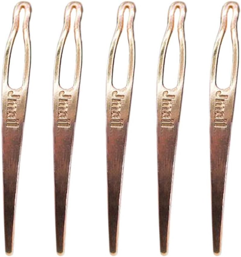 كلاراكو مجموعة أدوات تشبيك الضفائر (5 قطع) لبدء وصيانة الضفائر - ذهبي، 6.5 × 4.2 سم - Image 2