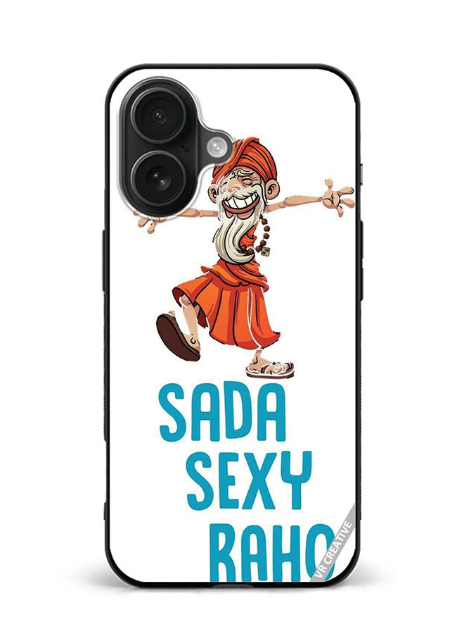 VR CREATIVE Protective Case Cover For Apple iPhone 16 Sada Sexy Raho Design Multicolour