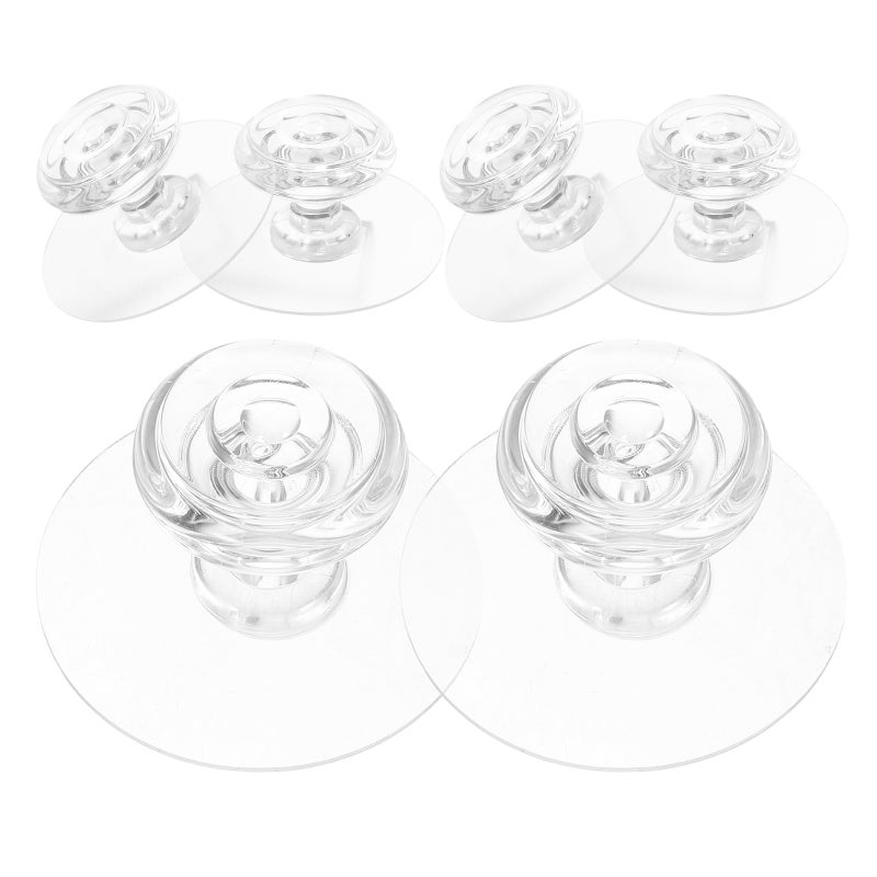 6pcs Transparent Adhesive Hooks: No Drill Heavy Duty Hooks Seamless Stick on Wall Hangers for Kitchen Bathroom Hanging Towel - Image 5