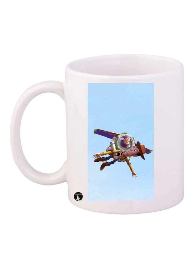 RKN Toy Story Printed Mug White/Blue/Green Standard Size