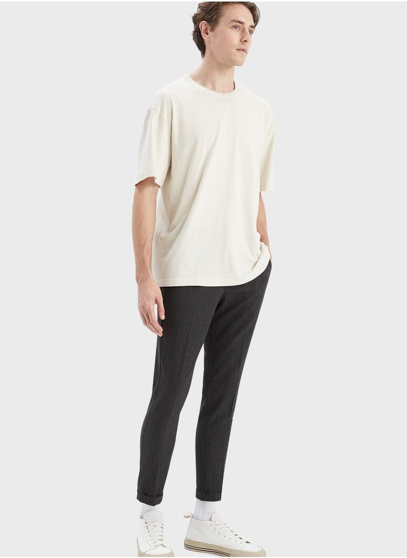 DeFacto - Essential Slim Fit Trousers - Image 1