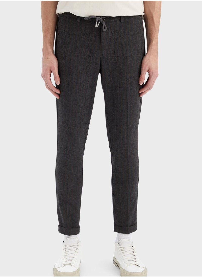 DeFacto - Essential Slim Fit Trousers - Image 1