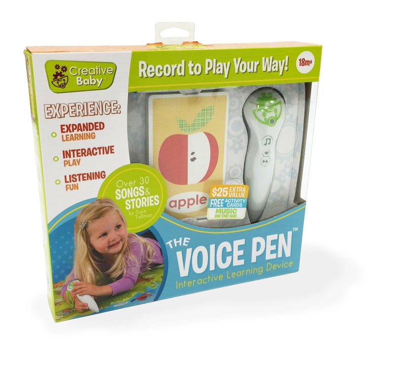 Creative Baby Creative Baby Voice Pen with Interactive Flash Cards 