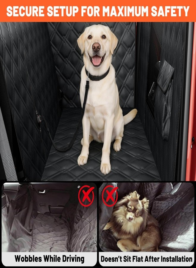 Surfcabin Floor XL Dog Hammock for Truck, Waterproof Trucks Pet Seat Cover with Door Protection, Sturdy Back Seat Extender for Dogs Compatible with Full Size Crew Cab Trucks Like F150, GMC & More - Image 5