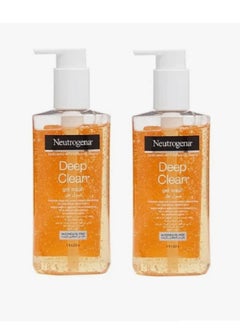 Neutrogena naturals Neutrogena Face Wash Deep Clean Gel Wash Pack Of 2 200mlx2 