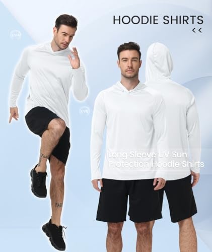 ZITY Fishing T Shirts for Men UV Sun Protection UPF 50+ Long Sleeve Tee T-Shirt Swimming T-Shirts Rash Guard Mens Shirts Pack - Image 4