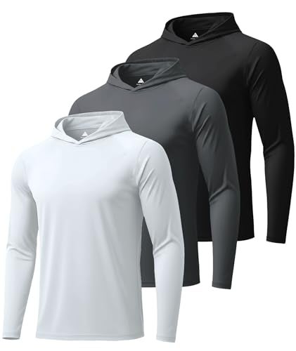 ZITY Fishing T Shirts for Men UV Sun Protection UPF 50+ Long Sleeve Tee T-Shirt Swimming T-Shirts Rash Guard Mens Shirts Pack - Image 1