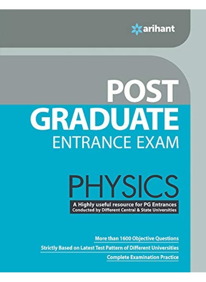 Post Graduate Entrance Examinations Physics 