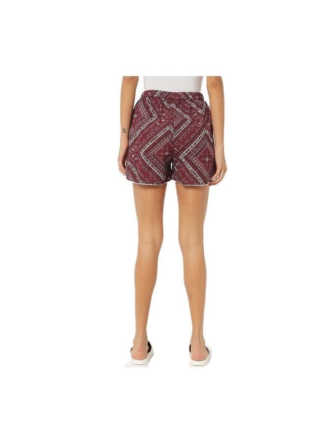 Maroon Women's Boxer Regular Cotton Blend Casual Shorts - pzsku/Z2CE4A1005D7FADC88A0AZ/45/_/1694258815/8d40d781-3b72-4758-bb70-87506f8056ba