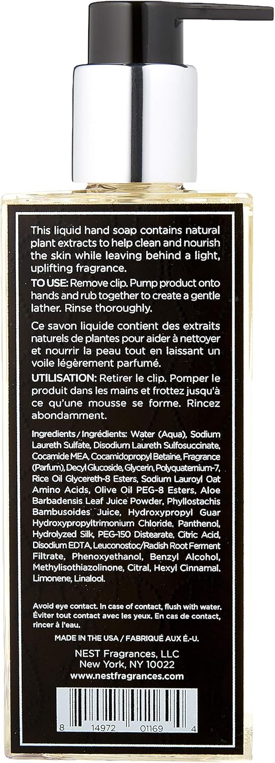 NEST Fragrances Scented Liquid Hand Soap Grapefruit 10 fl oz - Image 3