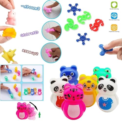 Kaisbro 124 Pcs Party Favors for Kids 48 Birthday Gift Toys Goodie Bag Stuffers Treasure Box Carnival Prizes Gifts Classroom Pinata Bags Filler Boys and Girls 812 - Image 5