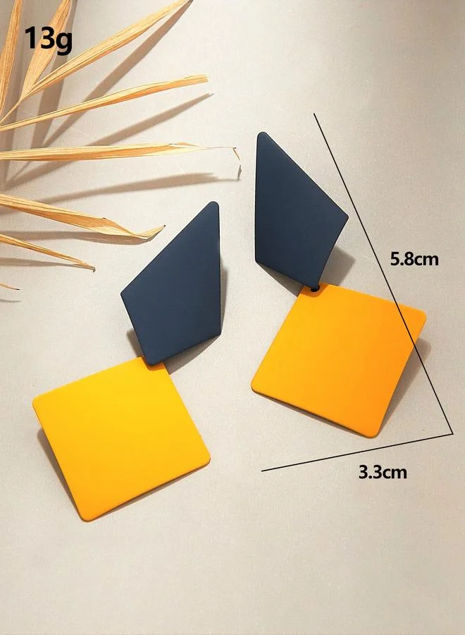 Take Two  Geometric Dangle Earrings for Women | Best Price UAE