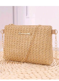 Shein Women's Boho Style Mini Diagonal Shoulder Mesh Bag  - Image 1