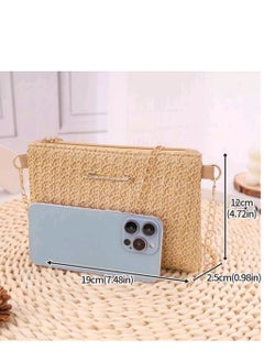 Shein Women's Boho Style Mini Diagonal Shoulder Mesh Bag  - Image 2