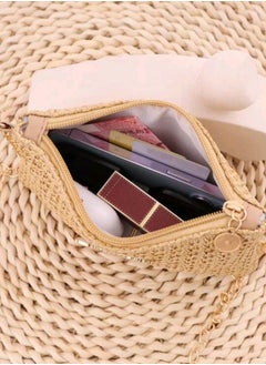 Shein Women's Boho Style Mini Diagonal Shoulder Mesh Bag  - Image 3