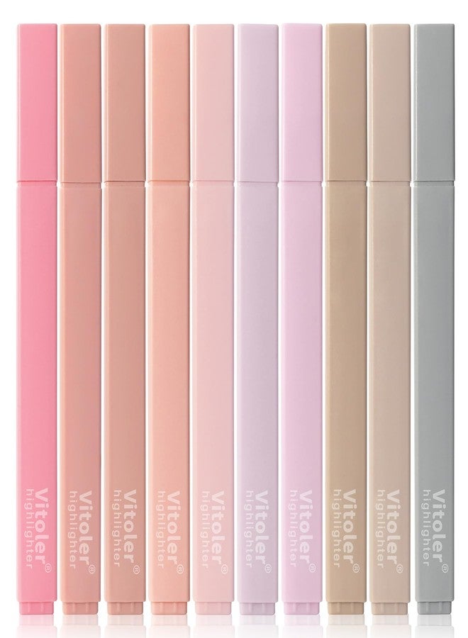 Vitoler Highlighters Assorted Colors,10pcs Cute Highlighters Pastel,Multicolor Highlighters for Aesthetic School Supplies - Image 1