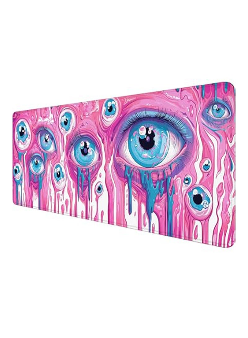 Wilderness Style Eyes Mouse-Pad Mousepad with Non-Slip Rubber Base Gaming Mouse Mat Waterproof Fanny Mousepad Washable Computer Mouse Pads for Laptop Office Home Working - Image 1