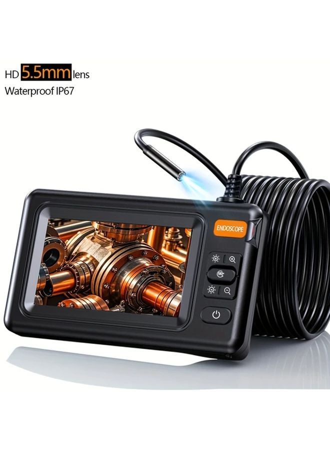 Generic 5 5mm 5m Endoscope IP67 Waterproof HD 1080p USB Borescope For Pipe Car Inspection - Image 3