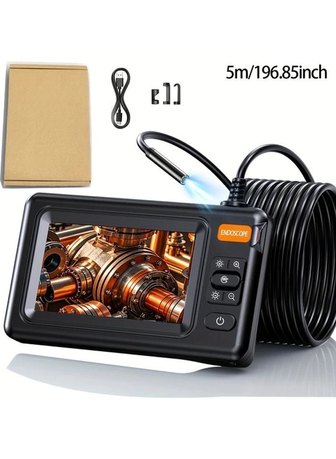 Generic 5 5mm 5m Endoscope IP67 Waterproof HD 1080p USB Borescope For Pipe Car Inspection - Image 1