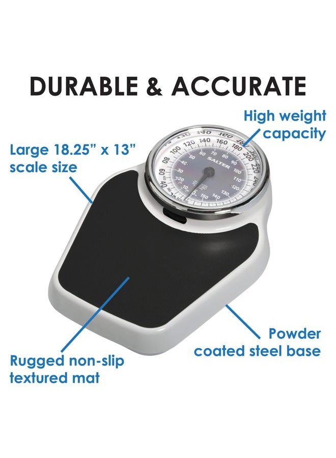 Salter Professional Analog Mechanical Dial Bathroom Scale, 400 Lb. Capacity - Image 2