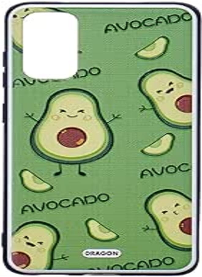Dragon Dragon 3d hard slim creative case avocado shape for samsung s11e/s20 multicolor 