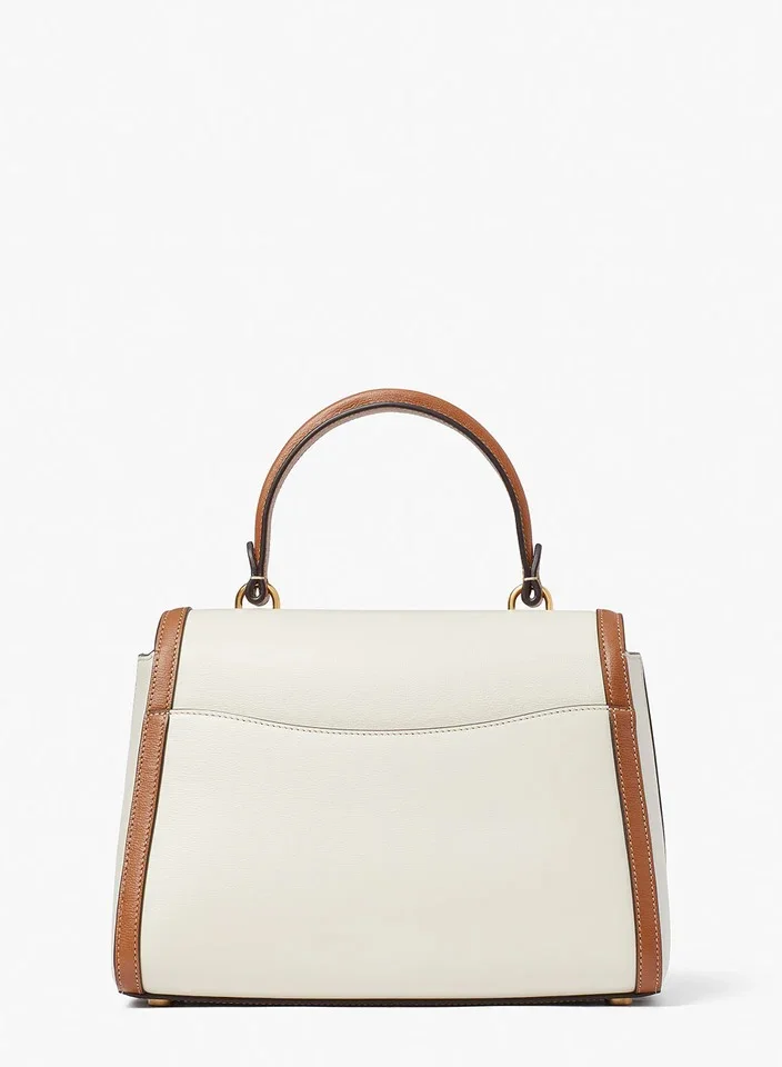 كيت سبيد Katy Colorblocked Medium Top-Handle Bag