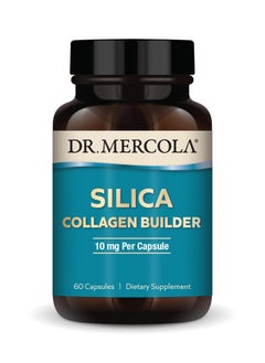 Dr. Mercola Silica collagen builder 10 mg per capsule 60 capsules | dietary supplement  - Image 1