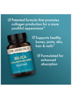 Dr. Mercola Silica collagen builder 10 mg per capsule 60 capsules | dietary supplement  - Image 5