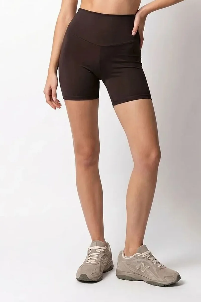 Mixray MIXRAY High-Waist Skinny Cycling Shorts