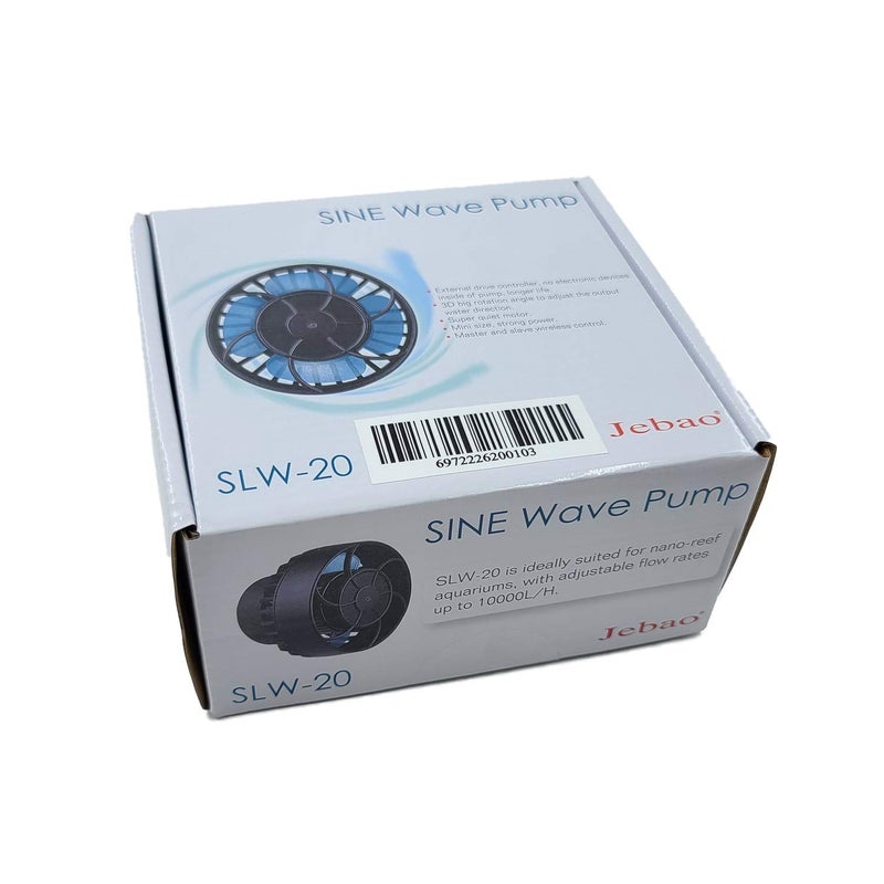 Jebao SLW Wave Maker Flow Pump with Controller for Marine Reef Aquarium (SLW-20, 2641 GPH) - Image 2