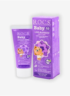 R.O.C.S Toothpaste R.O.C.S.® Baby with lime-blossom 0-3 Years 45 Grams  - Image 1