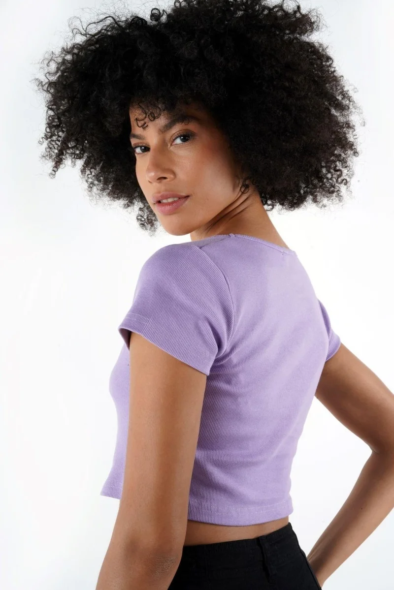 Alexander Gardi Queen Anne Collar Crop Blouse (B24-00217)