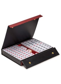 Yellow Mountain Imports Professional Chinese Mahjong Game Set, Double Happiness (Green) with 146 Medium Size Tiles - for Chinese Style Game Play [å°ˆæ¥­ä¸­å¼éº»å°‡]
