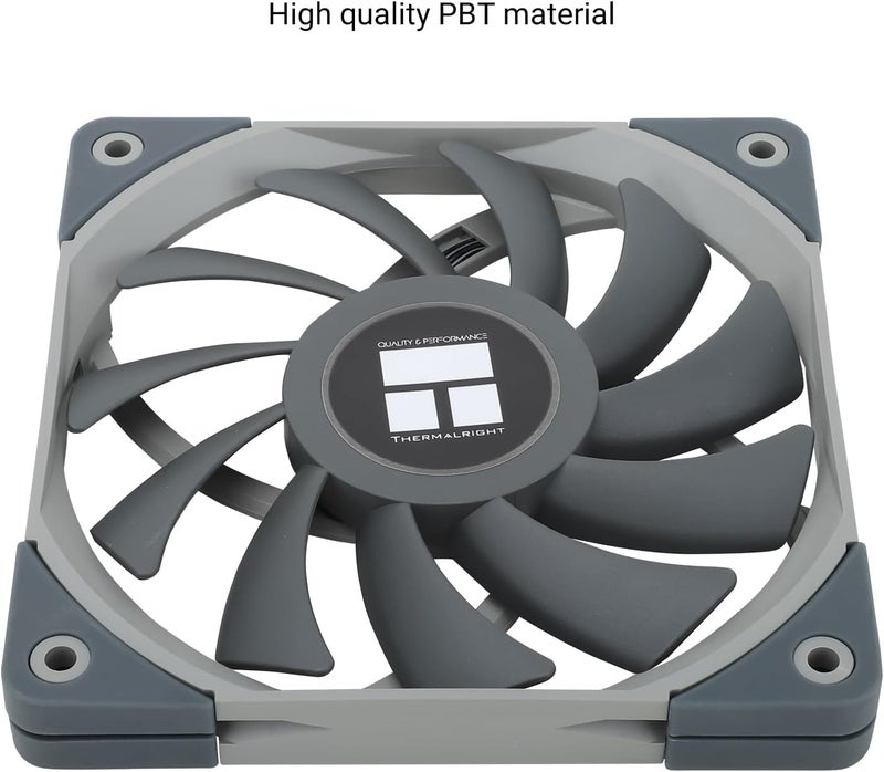 Thermalright TL-C12015 CPU Fan Computer Case Fan Quiet 4PIN PWM PC Fan, 1500RPM Speed,15mm Slimline Cooler Fan, 120mm PC Cooler Fan - Image 5