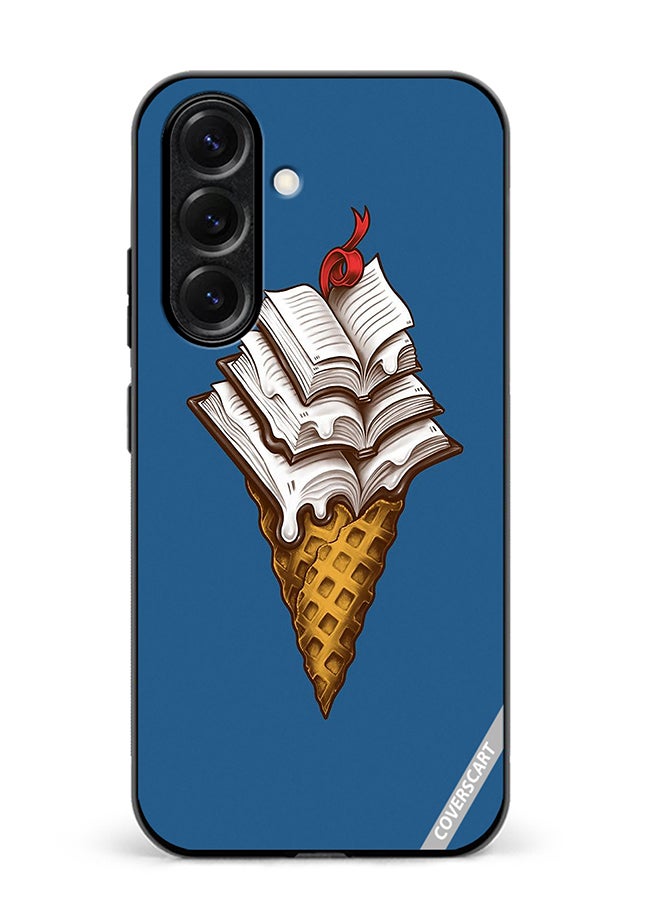 VR CREATIVE Protective Case Cover For Samsung Galaxy A56 Book Icecream Design Multicolour