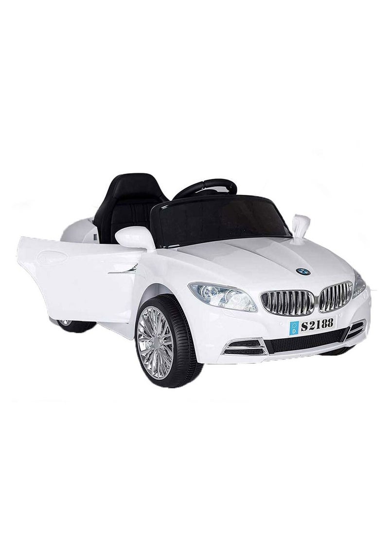 FACTUAL TOYS BMW Coupe Style Electric Rideon Car - White  - Image 1