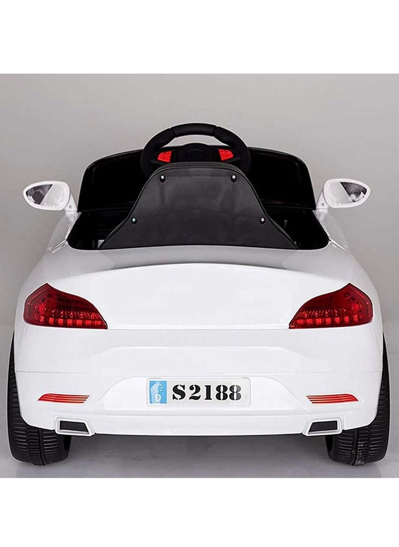 FACTUAL TOYS BMW Coupe Style Electric Rideon Car - White  - Image 3