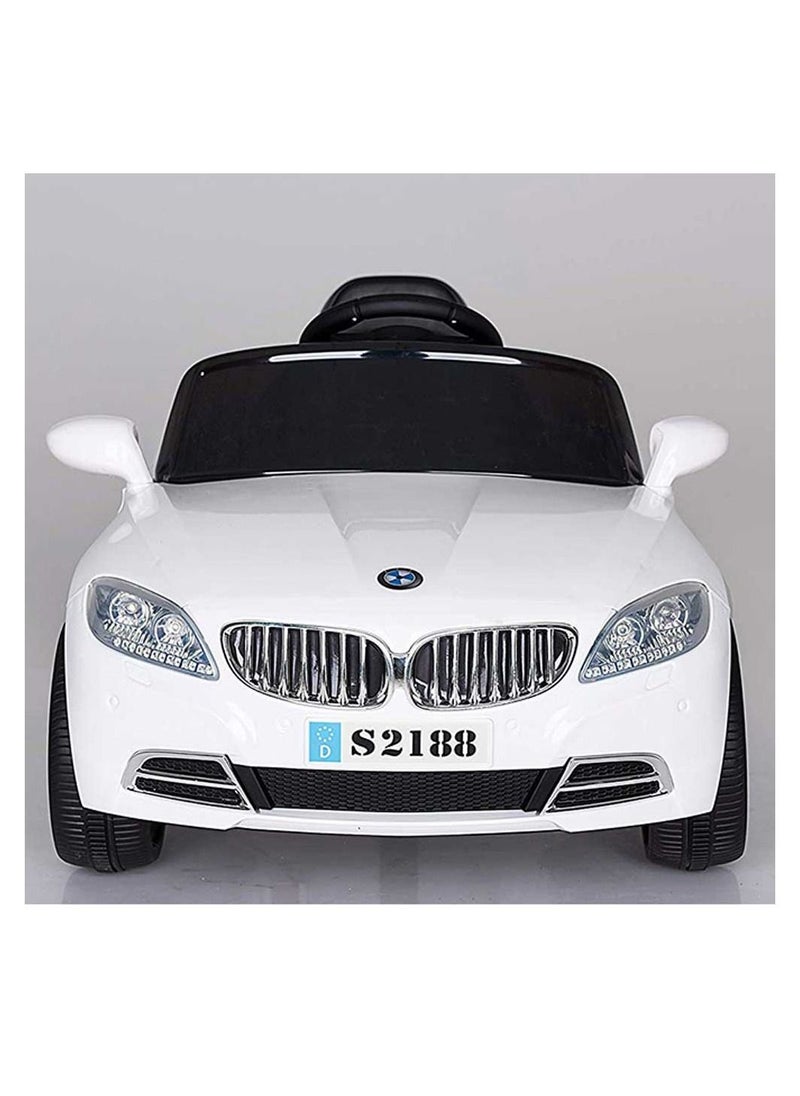 FACTUAL TOYS BMW Coupe Style Electric Rideon Car - White  - Image 2