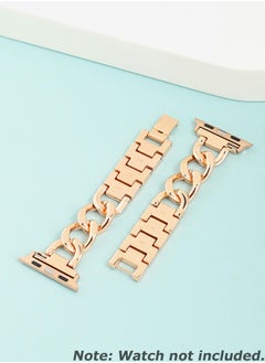 Haute Sauce Solid Stainless Steel Apple Watch Strap For Women | 42mm/44mm/45mm  - Image 1