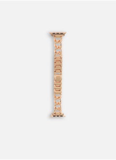 Haute Sauce Solid Stainless Steel Apple Watch Strap For Women | 42mm/44mm/45mm  - Image 4