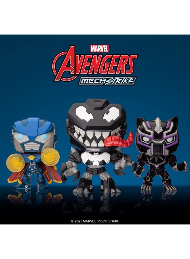 Funko Pop Marvel: Marvel Mech Black Panther Vinyl Bobblehead Multicolor Standard - Image 4