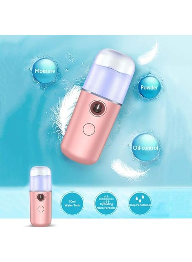 EHOME Nano Mist Sprayer Handheld Portable Facial Mist Sprayer Face Steamer Deep Moisturzing Mini Humidifier for Home Work Travel - Image 4