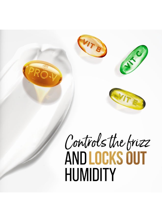 Pantene كريم ترطيب بديل الزيت برو في سموذ آند سيلكي - Image 2