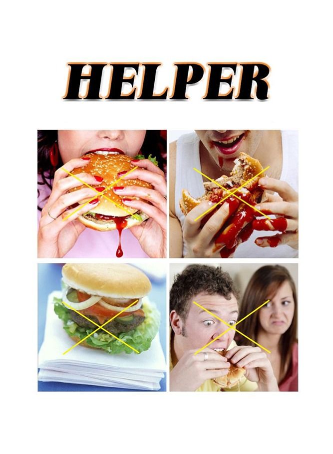 4pcs Silicone Hamburger Holder, Free Touch Anti-falling Hamburger Holder Hamburger Box Tray Retractable  - Image 5