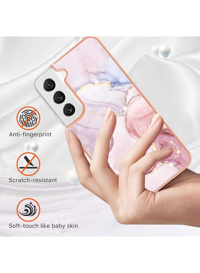 S-TOP Case For Samsung Galaxy S22+ 5G Electroplating Marble IMD TPU Phone Case - Image 2