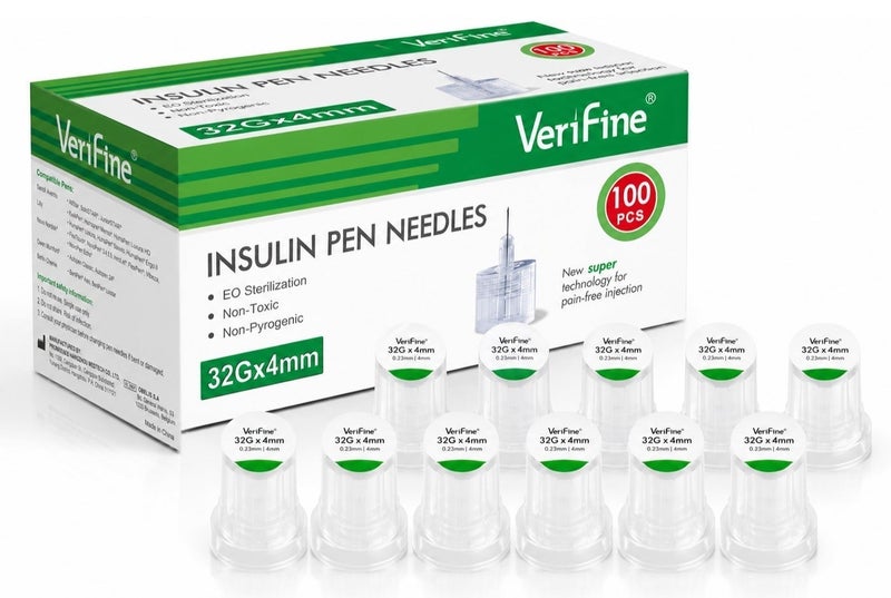 Verifine Insulin Pen Needles 32G*4mm -10 PCS - Image 4