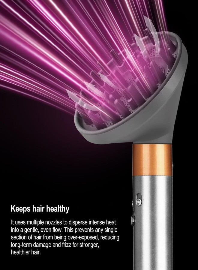 TEXOVYRAX Diffuser attachment compatible with Dyson Airwrap Multi-Styler, Fast Drying, Volumizing, match HS01 HS05 i.d. Gray - Image 4