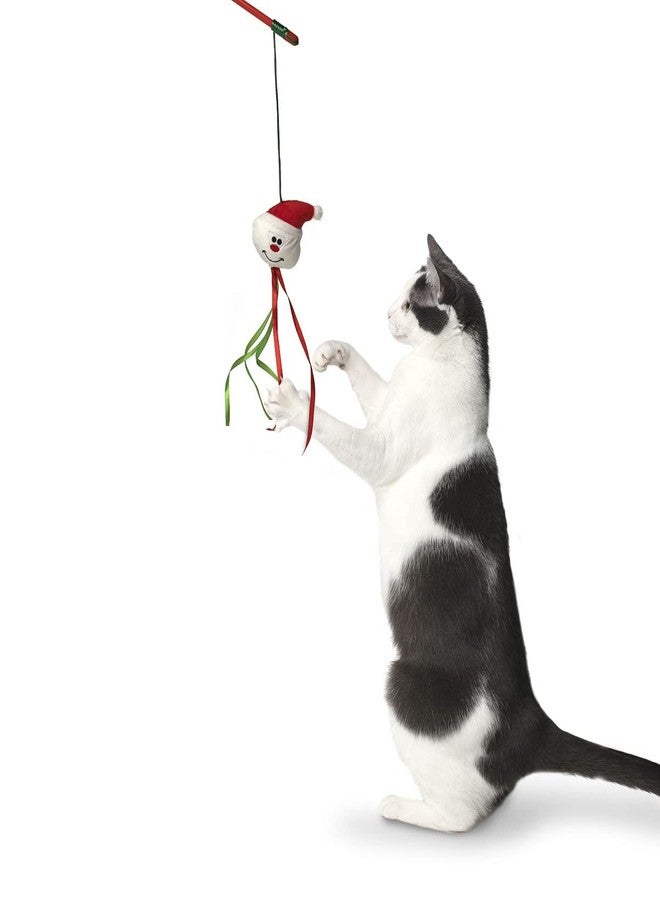 Midlee Christmas Cat Wand with Ribbon - 3 Pack - Image 3