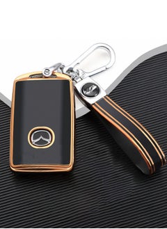 Generic Suitable For 2019-2021 Mazda 3/Mazda 3 Hatchback/Mazda CX4 CX5 CX8 CX9 CX-30/Mazda 6 WAZSKE11D01 key Protection Case High-end Car Key Case  - Image 1